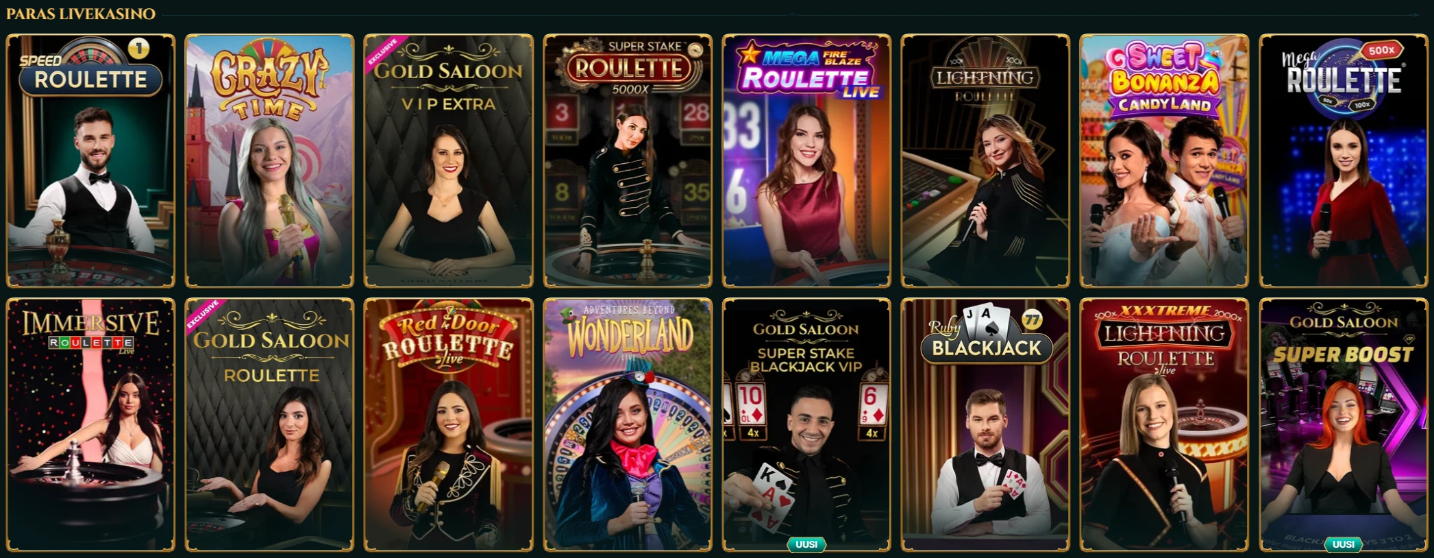 7Signs Pöytäpelit ja Live Casino
